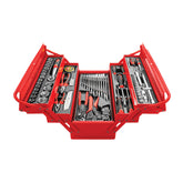 Tool kit with tools 1/4" 1/2" 76-pcs